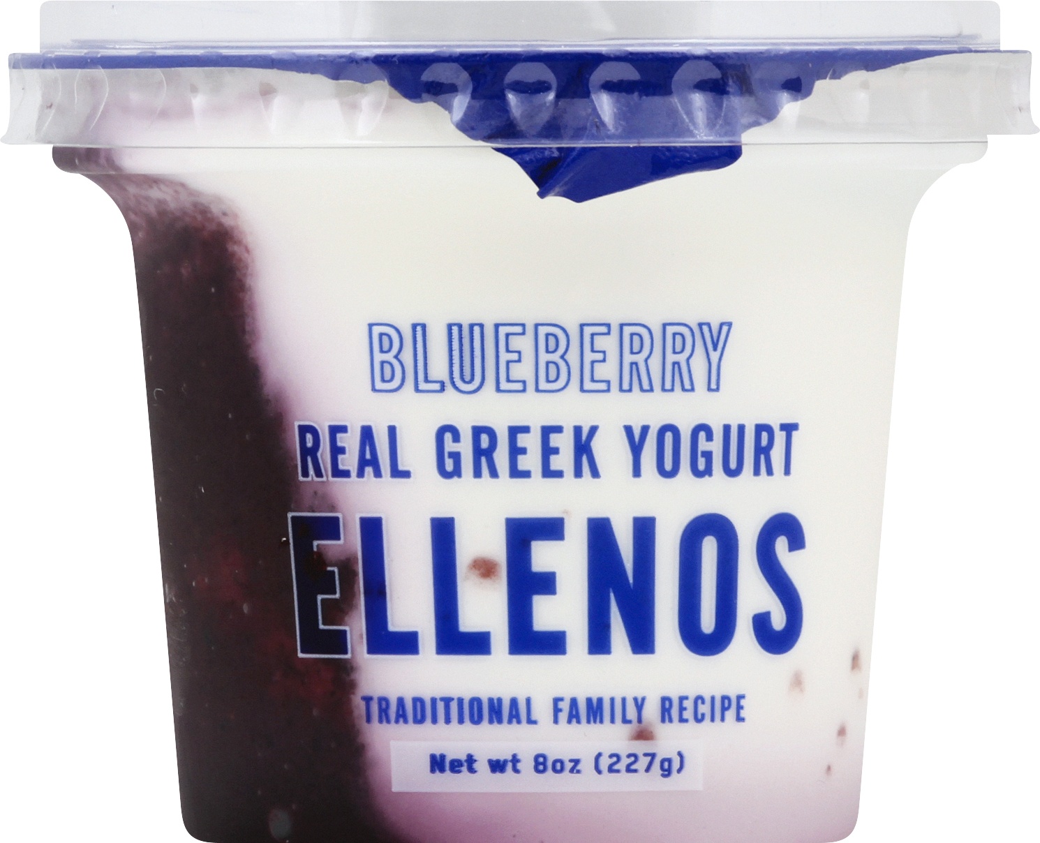 Ellenos Blueberry Real Greek Yogurt 8 oz Shipt