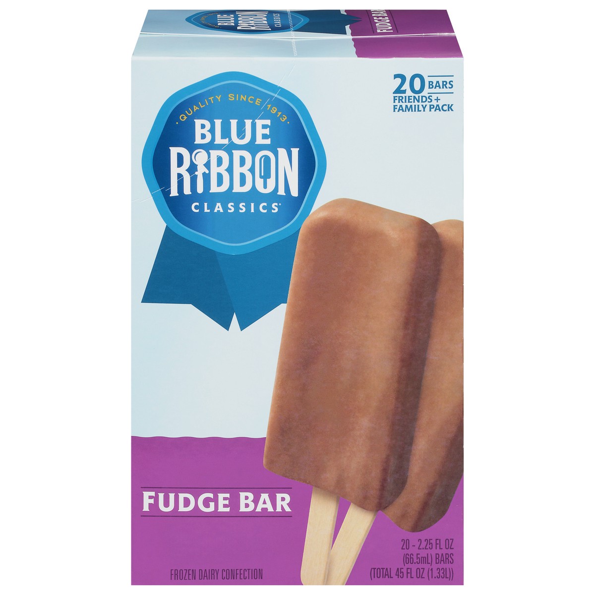 slide 1 of 10, Fudge Frozen Treat Bar, 20 ct; 2.25 fl oz
