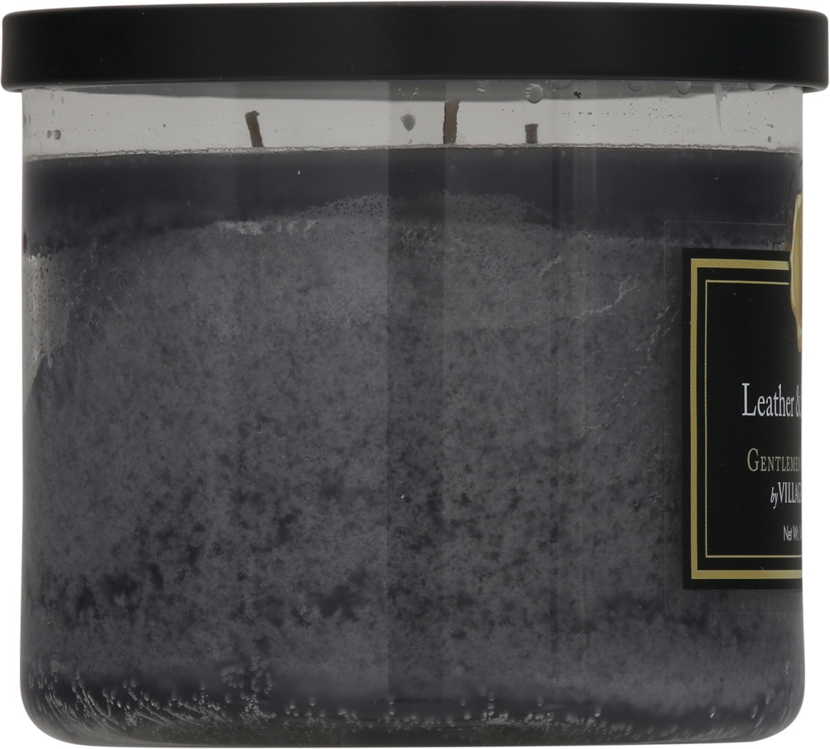 slide 7 of 9, Village Candle Gentlemen's Collection By Village Candle Leather & Musk Noir Candle, 14 oz