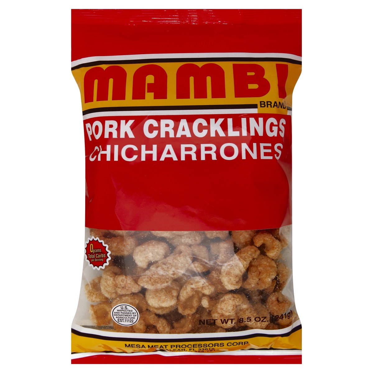 slide 3 of 6, Mambi Pork Cracklings 8.5 oz, 9 oz