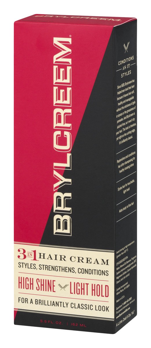 slide 6 of 10, Brylcream Brylcreem 3 IN 1 Hair Cream, 4.5 oz