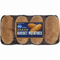 slide 1 of 1, Kroger Baker Russet Potatoes, 4 ct