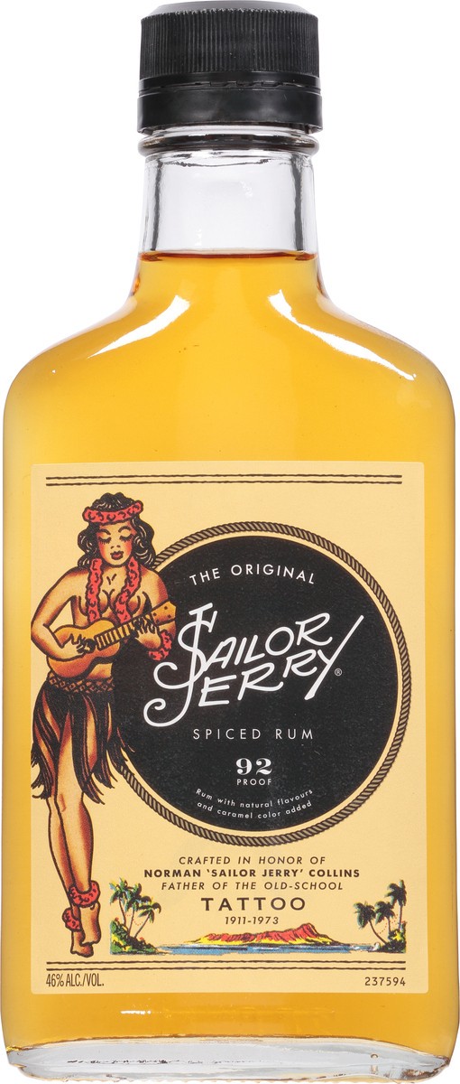 slide 7 of 10, Sailor Jerry Spiced Rum 200ml, 200 ml