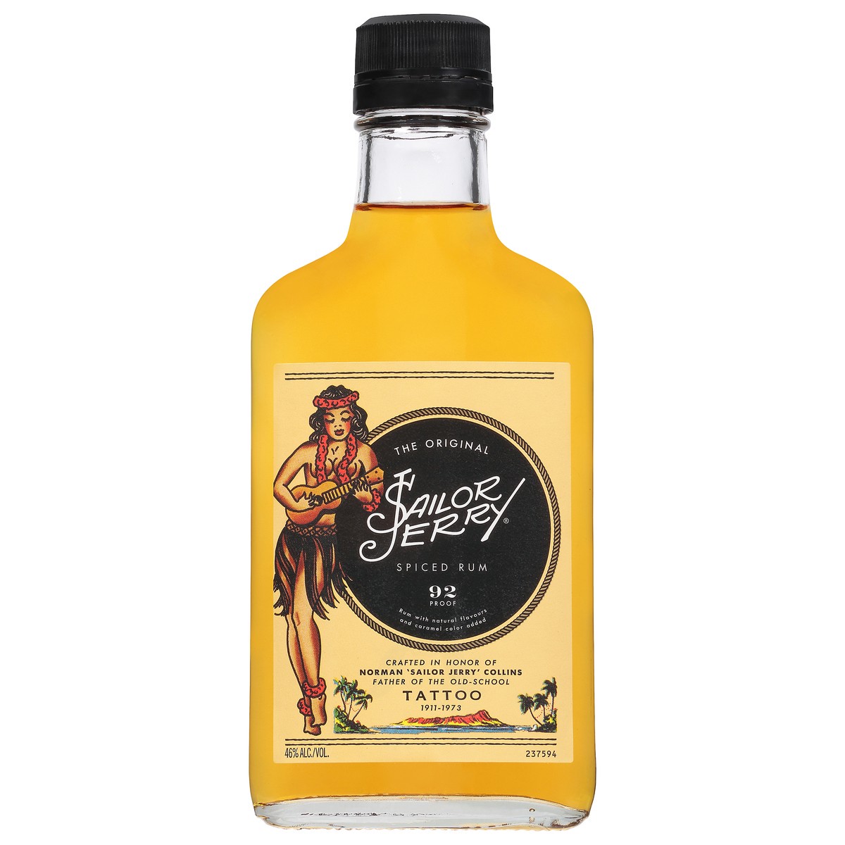 slide 10 of 10, Sailor Jerry Rum Sailor Jerry Spiced Rum, 200 ml