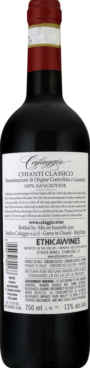 slide 9 of 11, Cafaggio Vendemmia Chianti Classico 750 ml, 750 ml