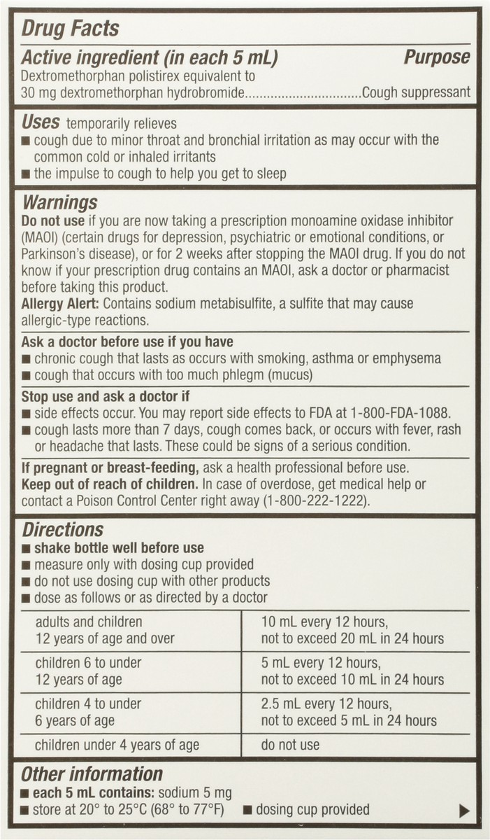 slide 8 of 10, TopCare Health Liquid Orange Flavored Cough DM 3 fl oz, 3 fl oz