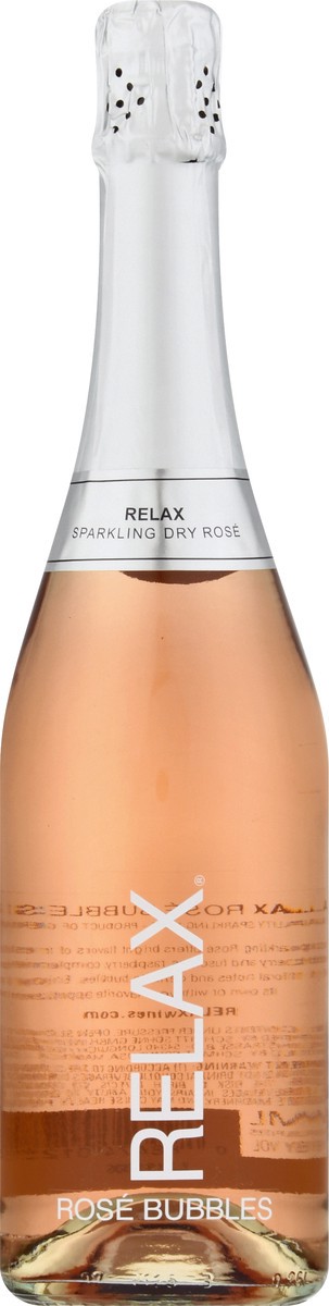 slide 3 of 8, Relax Rose Bubbles, 750 ml
