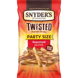 Snyder's of Hanover Seasoned Twisted Pretzel Sticks