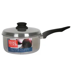Good Cook Stainless Steel Sauce Pan With Lid