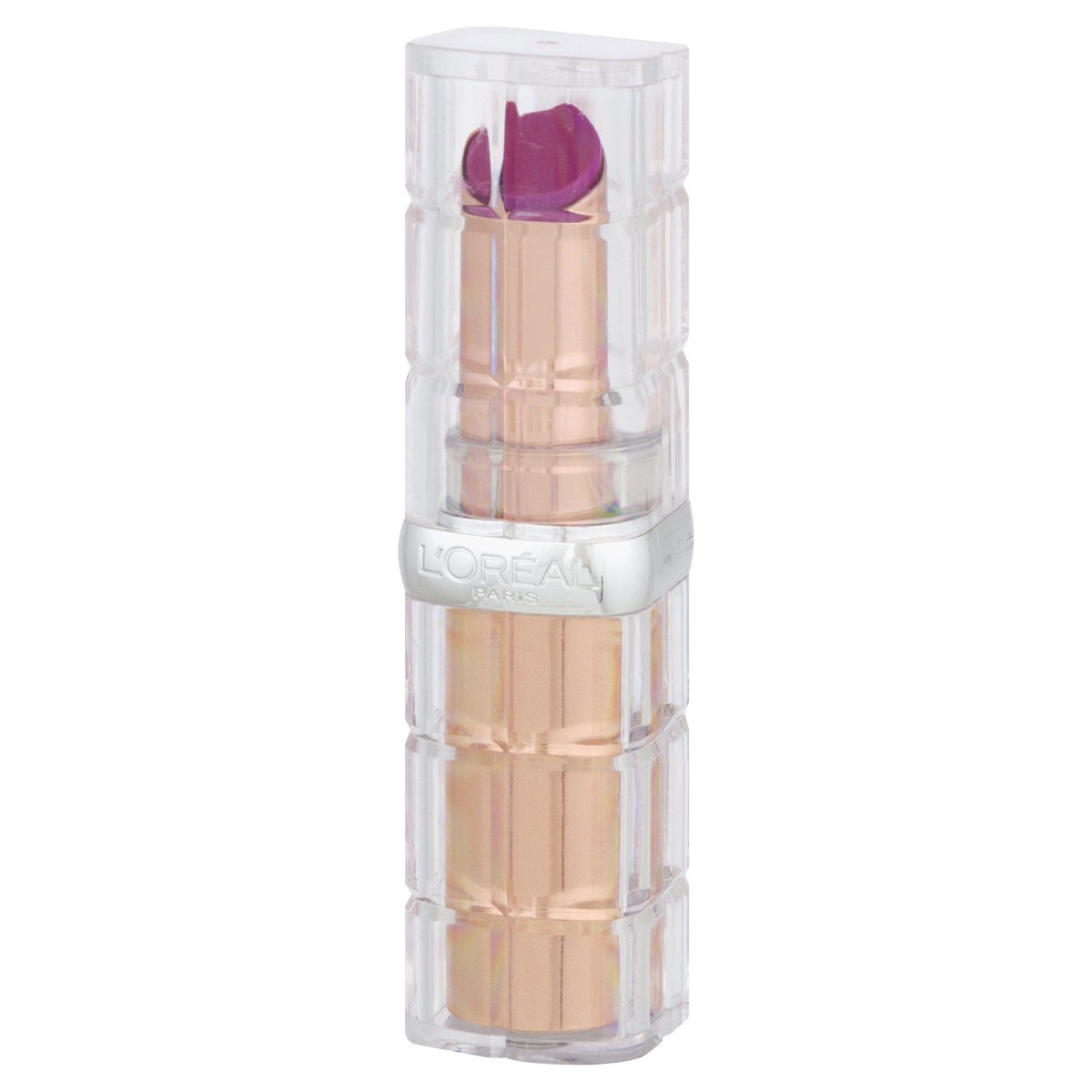 slide 3 of 9, L'Oréal Plump And Shine Sheer Lipstick - Mulberry Plump, 0.1 oz