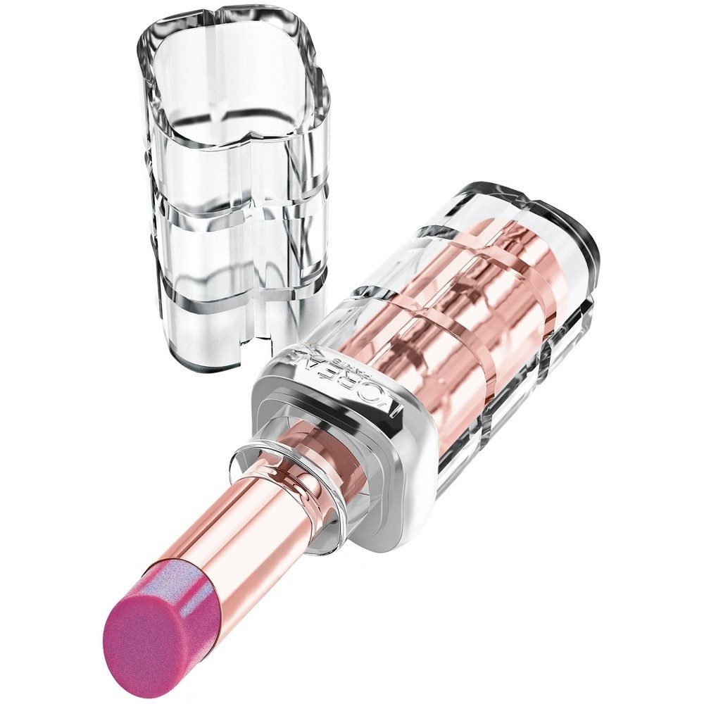 slide 4 of 7, L'Oréal Colour Riche Plump And Shine Sheer Lipstick - Mulberry Plump, 0.1 oz