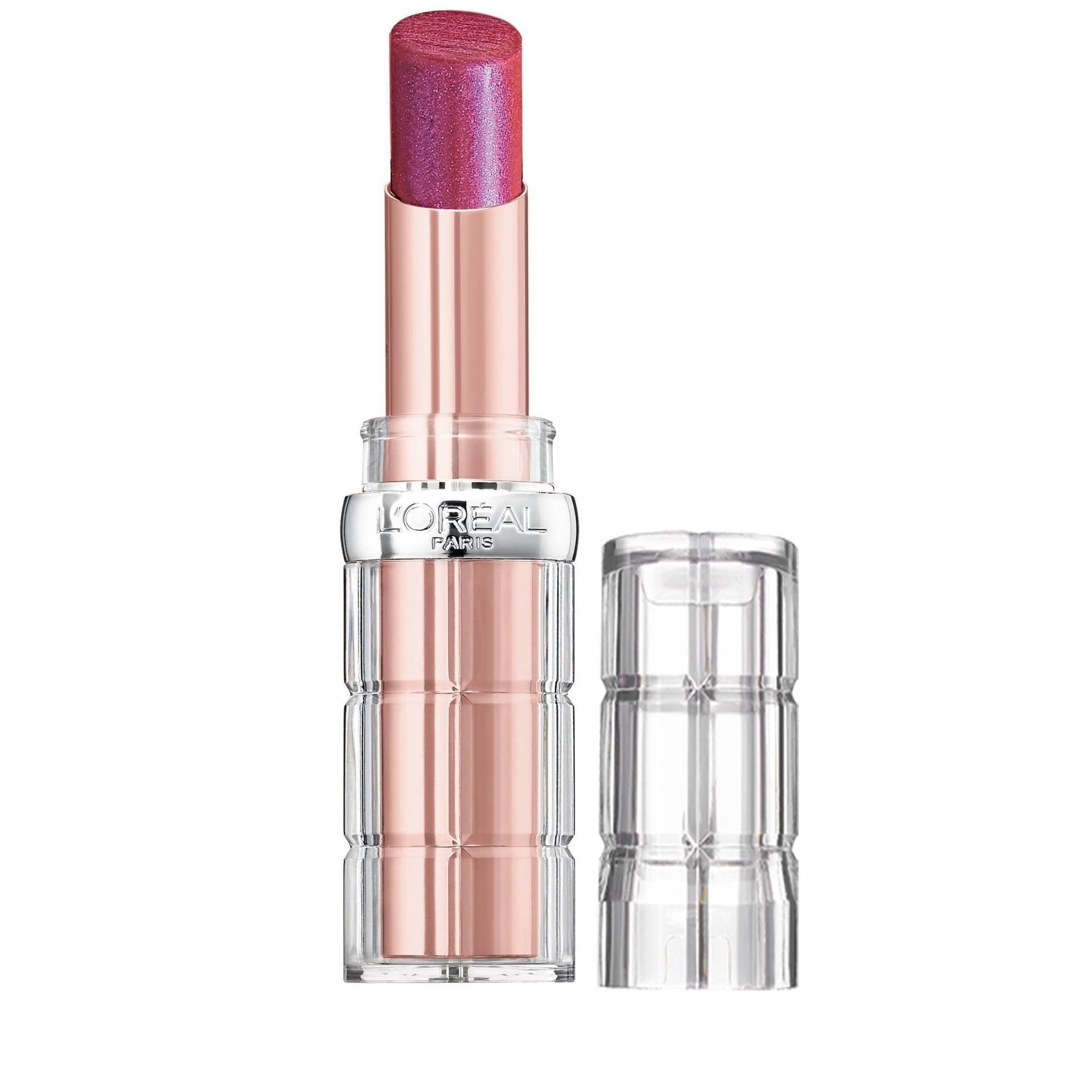 slide 1 of 7, L'Oréal Colour Riche Plump And Shine Sheer Lipstick - Mulberry Plump, 0.1 oz