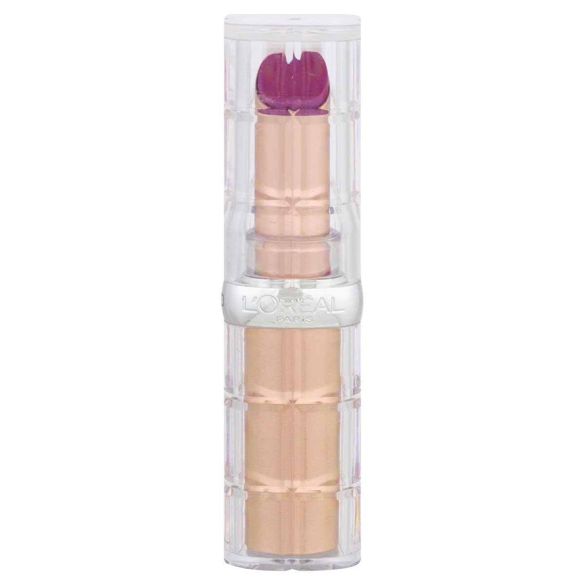 slide 1 of 9, L'Oréal Plump And Shine Sheer Lipstick - Mulberry Plump, 0.1 oz