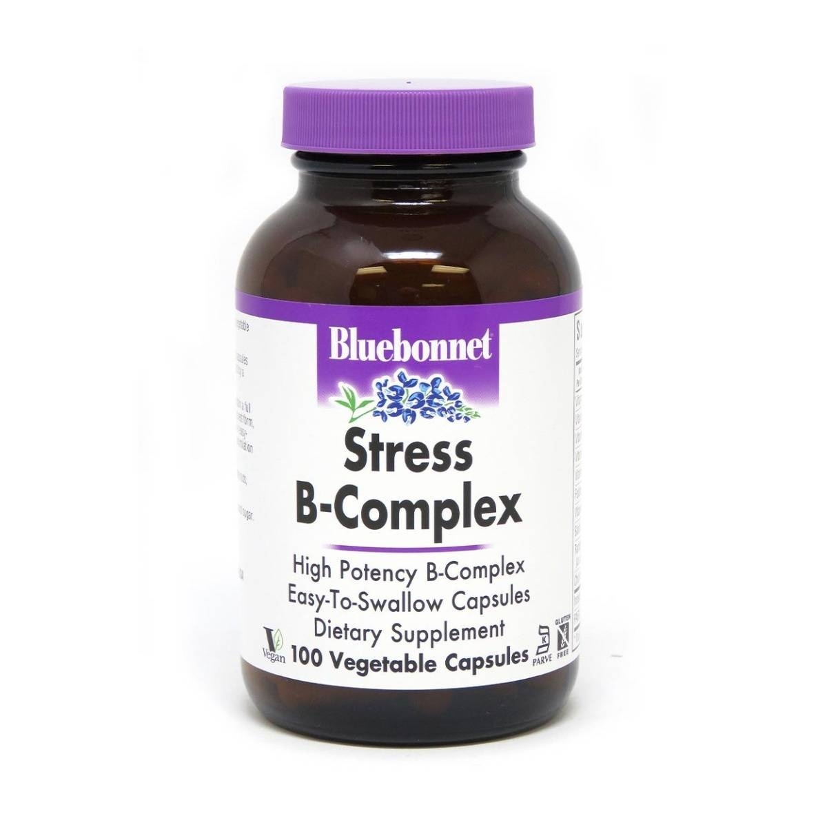 slide 1 of 1, Bluebonnet Nutrition Stress B-Complex (Veggie Caps), 100 ct