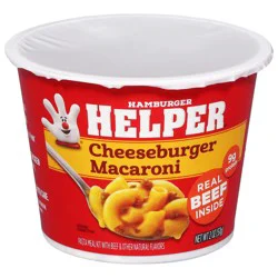 Hamburger Helper Cheeseburger Macaroni Cup