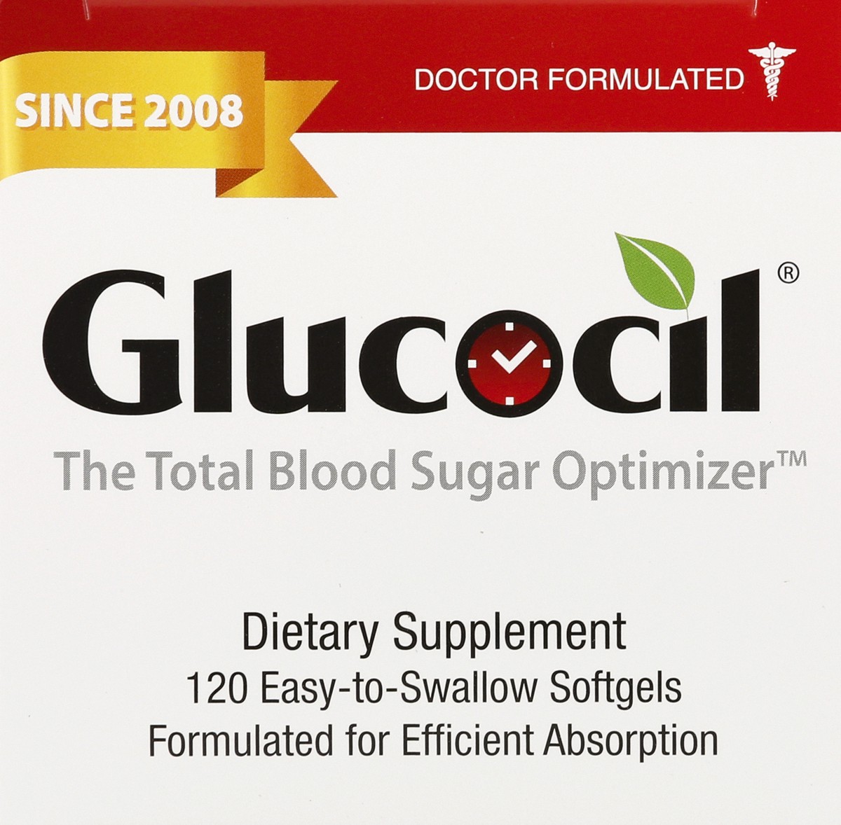 slide 4 of 13, Glucocil Blood Sugar Optimizer 120 ea, 120 ct