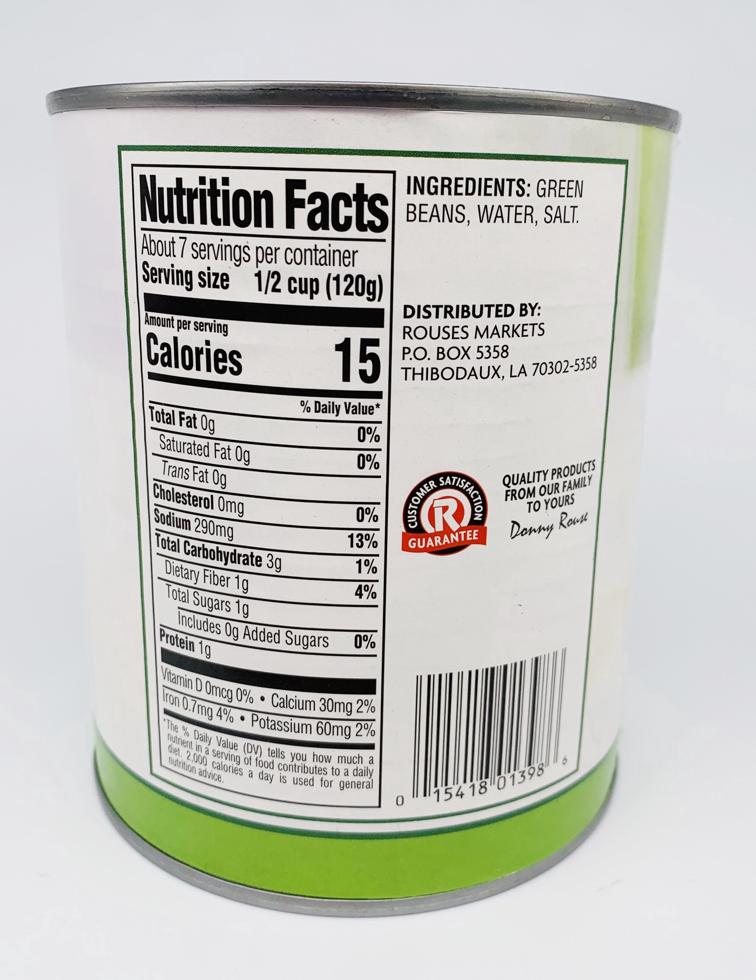 slide 2 of 2, Rouscut Grn Beans, 28 oz