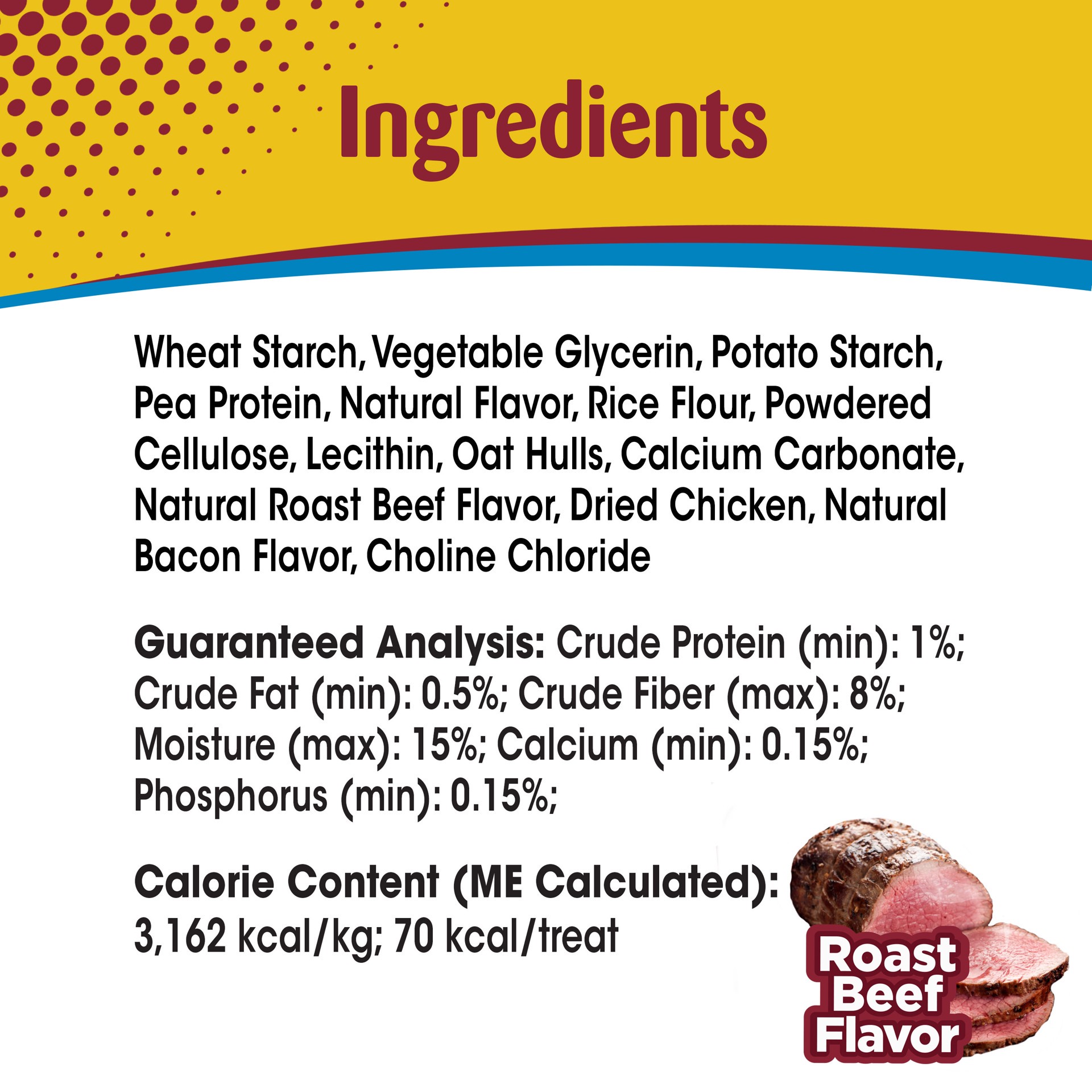 slide 7 of 8, Nylabone Daily Health Nubz Chew Treats Roast Beef Petite - Up to 15 lbs.(2 Count), 2 ct