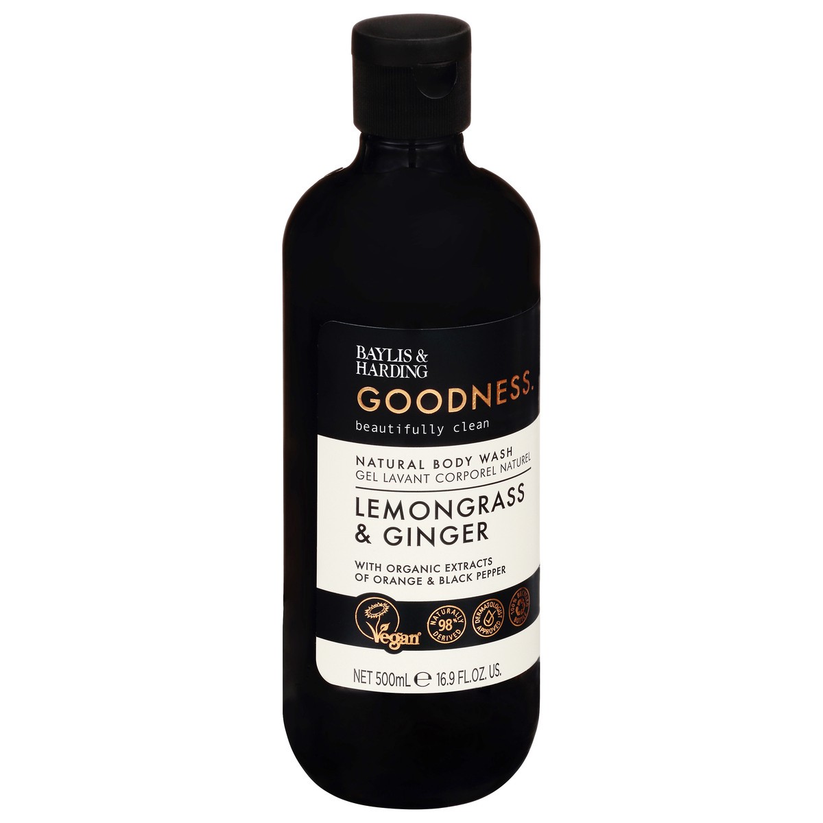 slide 10 of 11, Baylis & Harding Goodness Natural Lemongrass & Ginger Body Wash 16.9 fl oz, 16.9 fl oz
