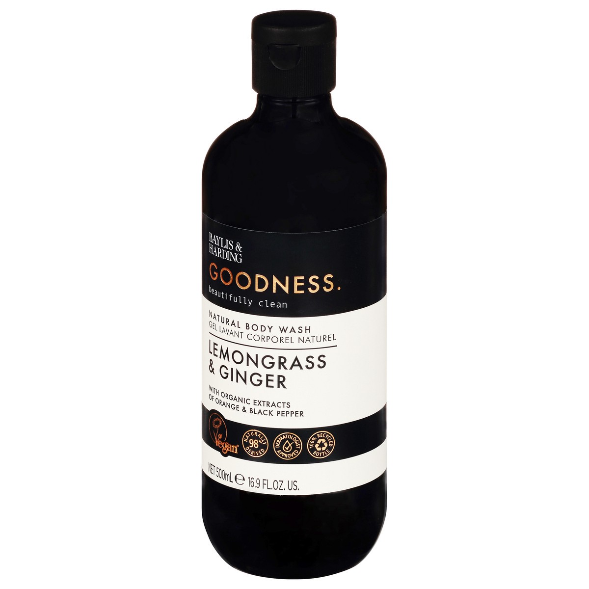 slide 9 of 11, Baylis & Harding Goodness Natural Lemongrass & Ginger Body Wash 16.9 fl oz, 16.9 fl oz