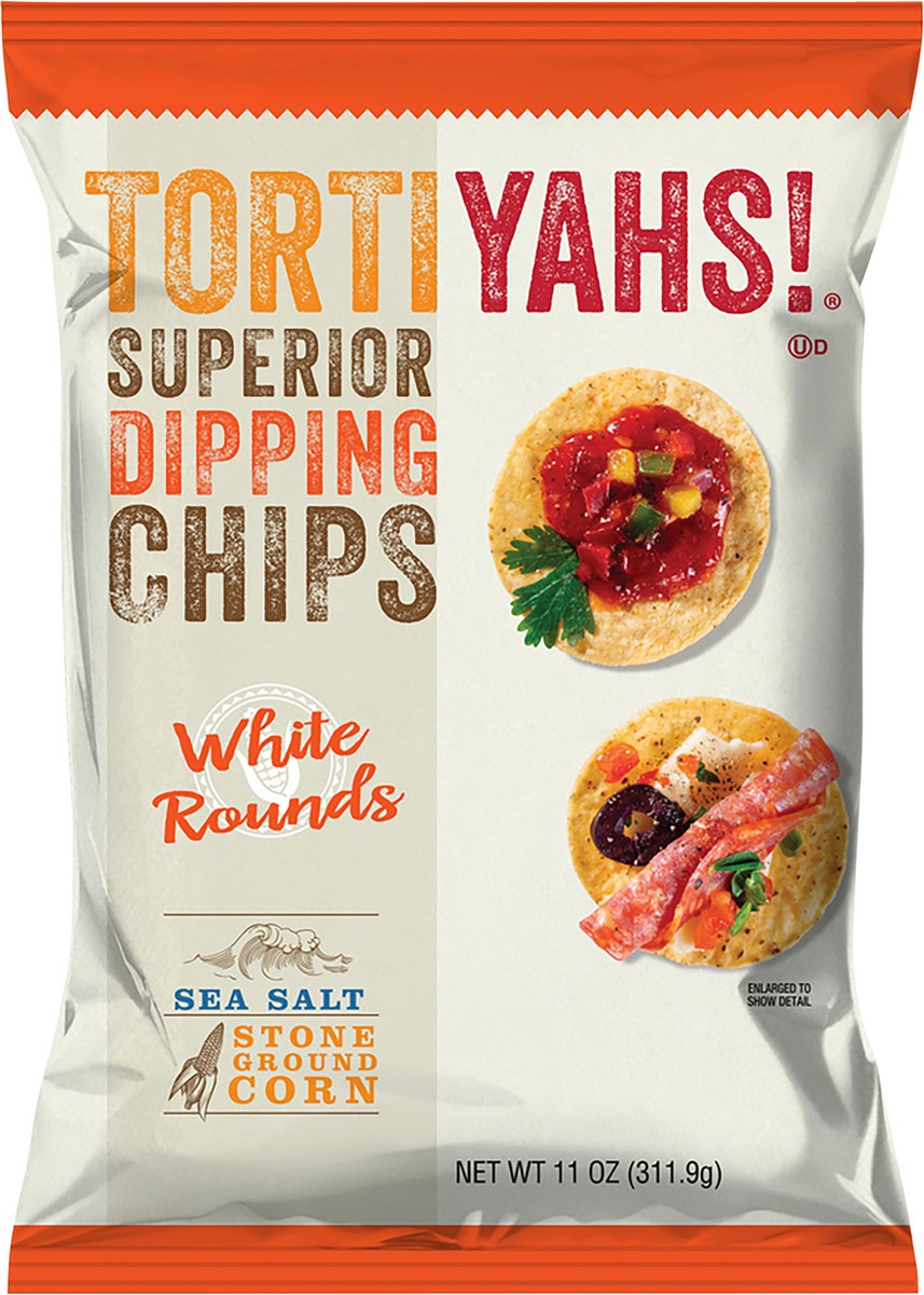 slide 7 of 10, Tortiyahs! White Round, 11 oz