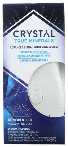 slide 1 of 1, Crystal True Minerals Advanced Whitening System, 1 ct
