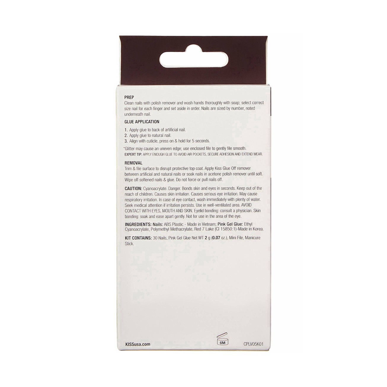 slide 75 of 81, Kiss Classy Nails Long Stay Modsh, 30 ct