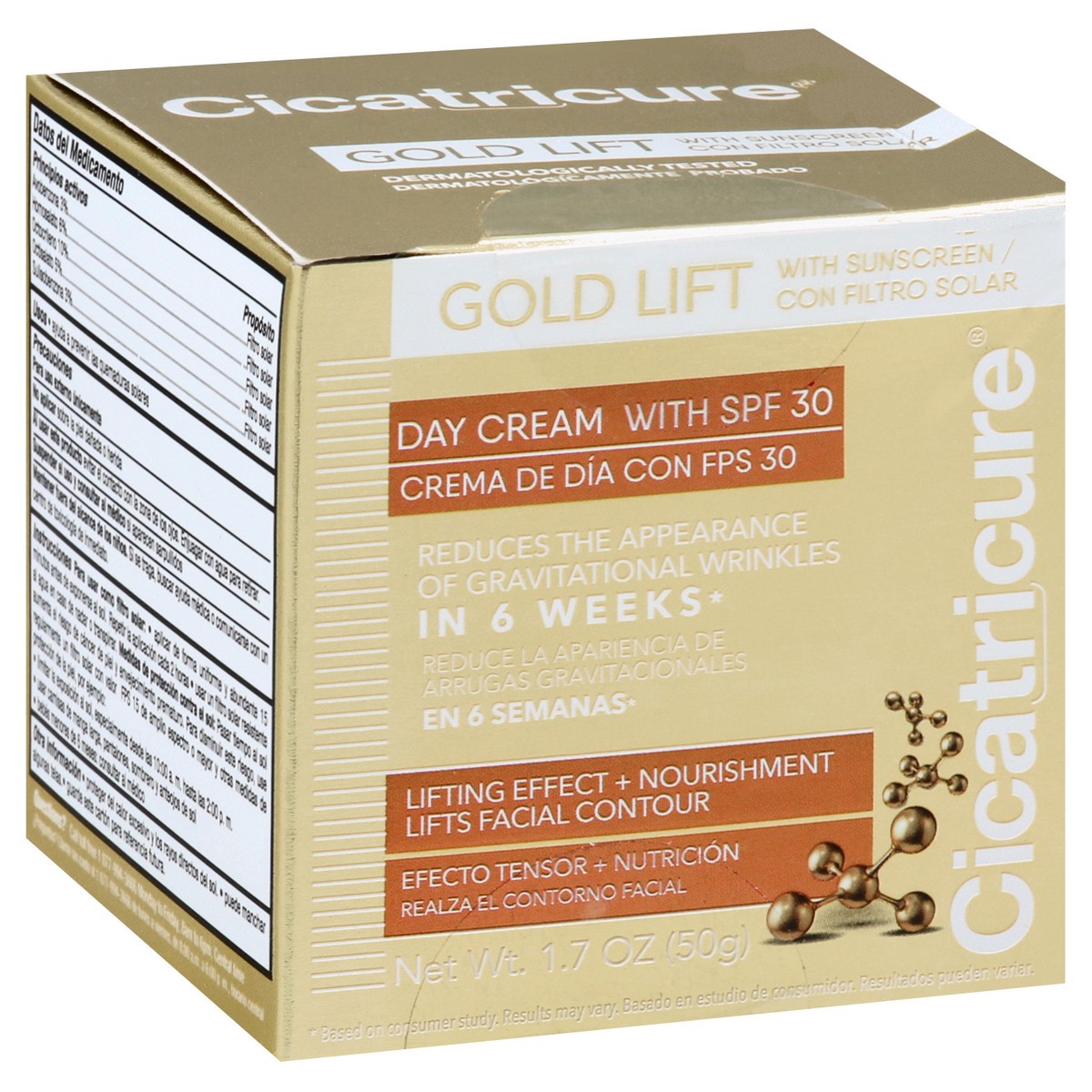 slide 5 of 12, Cicatricure Gold Lift With Sunscreen With SPF 30 Day Cream 1.7 oz, 1.7 oz