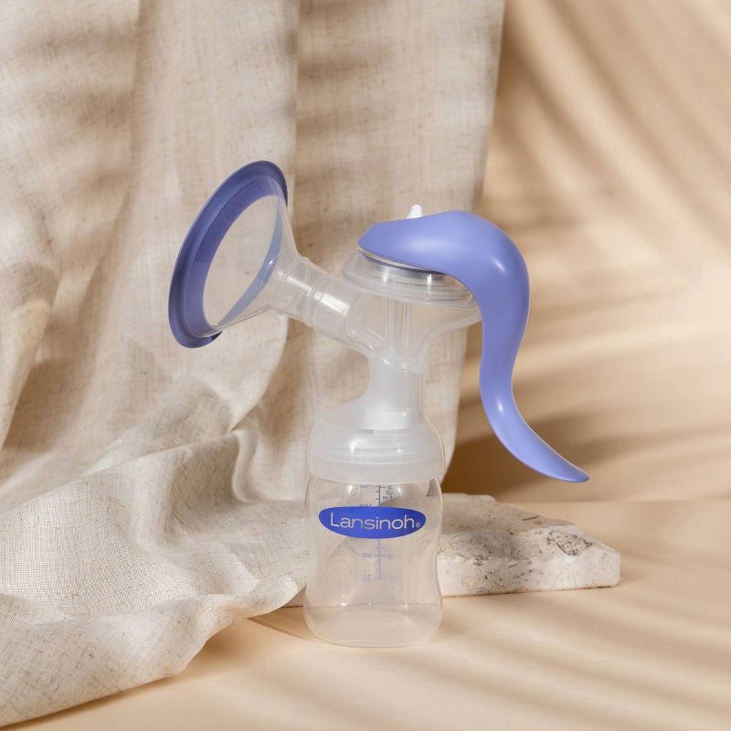 slide 8 of 10, Lansinoh Manual Breast Pump, 1 ct