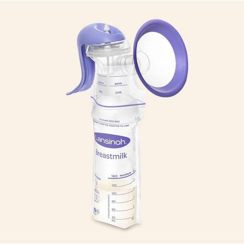 slide 5 of 10, Lansinoh Manual Breast Pump, 1 ct