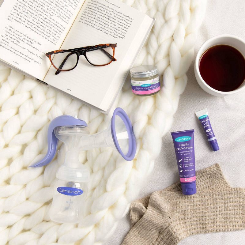 slide 7 of 10, Lansinoh Manual Breast Pump, 1 ct