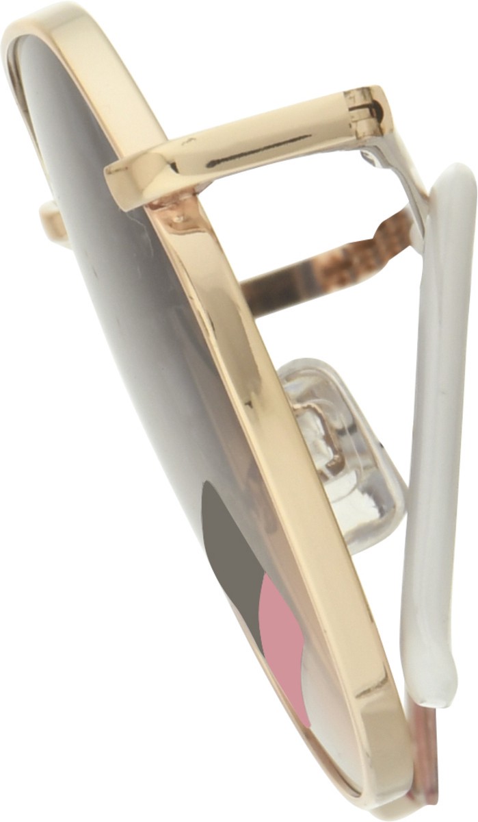 slide 6 of 9, VK Couture Angular Metal Aviator Sunglasses 1 ea, 1 ct