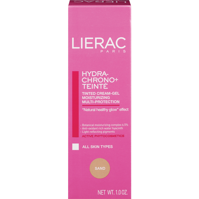 slide 1 of 1, Lierac Paris Hydra-Chrono+ Tinted Cream-Gel, Sand, 1 oz