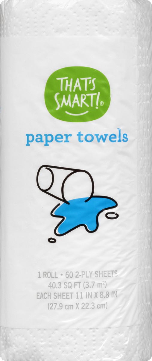 slide 7 of 8, That's Smart! 2-Ply Paper Towels 1 1 ea Bag, 1 ct