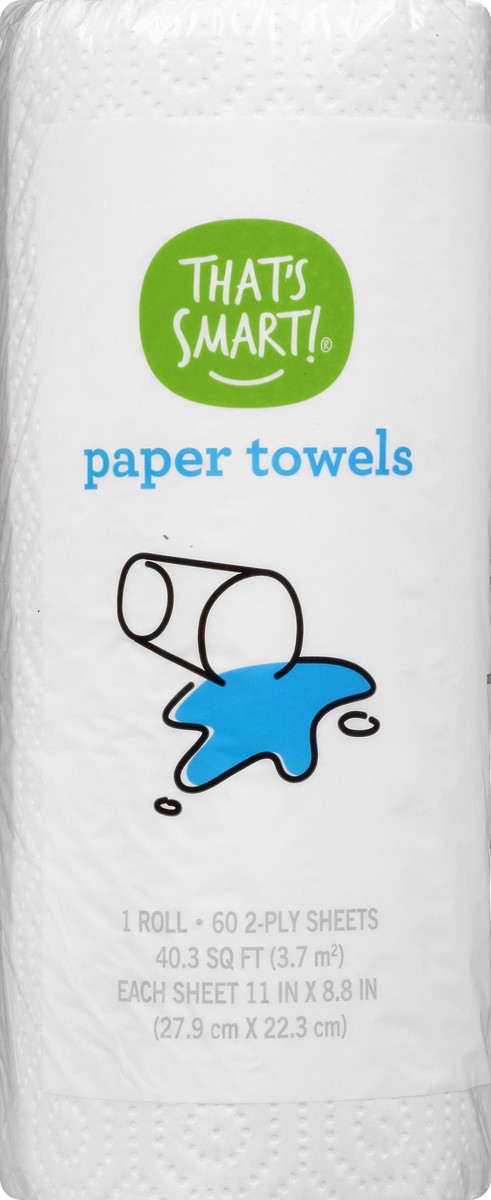 slide 3 of 8, That's Smart! 2-Ply Paper Towels 1 1 ea Bag, 1 ct