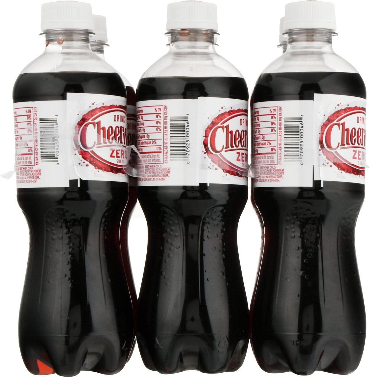 slide 4 of 9, Cheerwine Zero Sugar Drink Soda - 6 ct, 6 ct