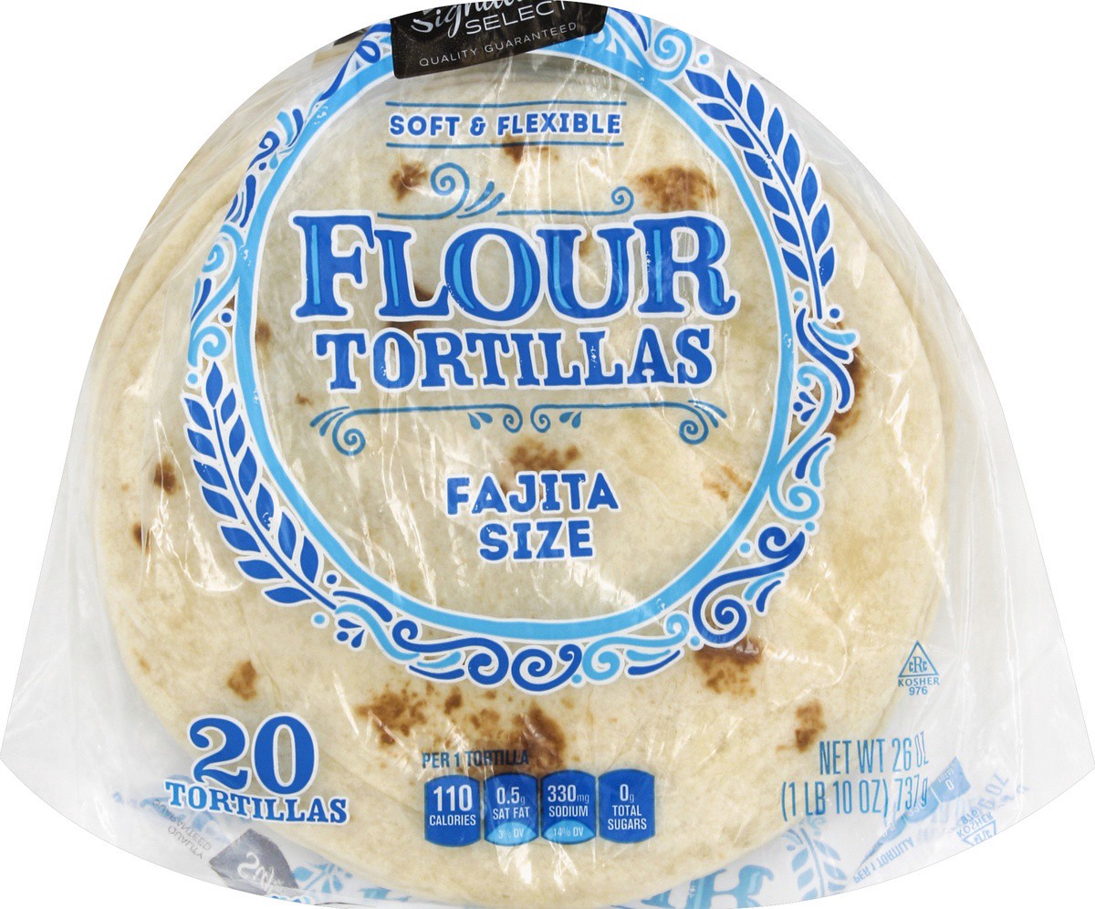 slide 3 of 5, Signature Select Tortillas 20 ea, 20 ct