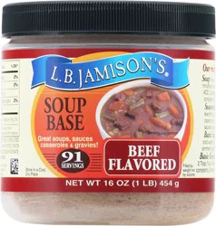 L.B. Jamison's Beef Flavored Soup Base 16 oz