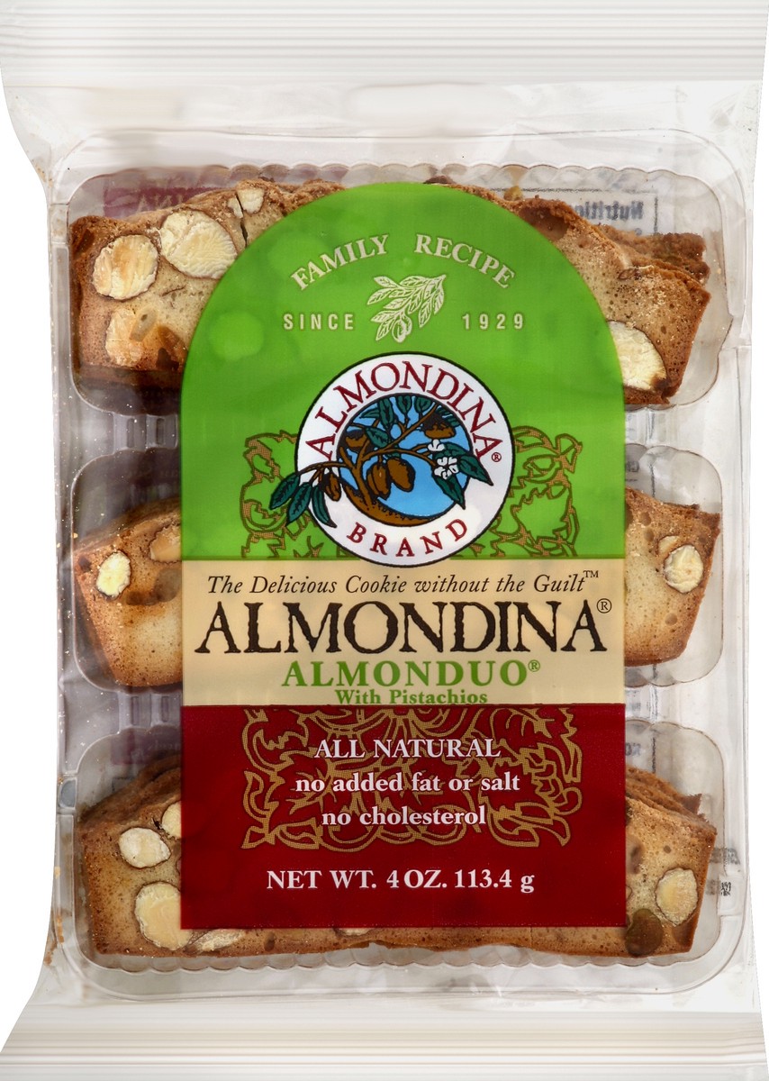 slide 5 of 5, Almondina Almonduo Biscuit Cookie, 4 oz