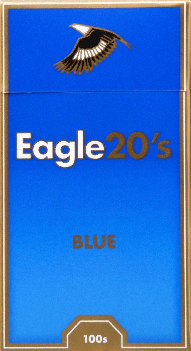 slide 7 of 8, Eagle Brand Cigarettes, Class A, Blue 100s, 