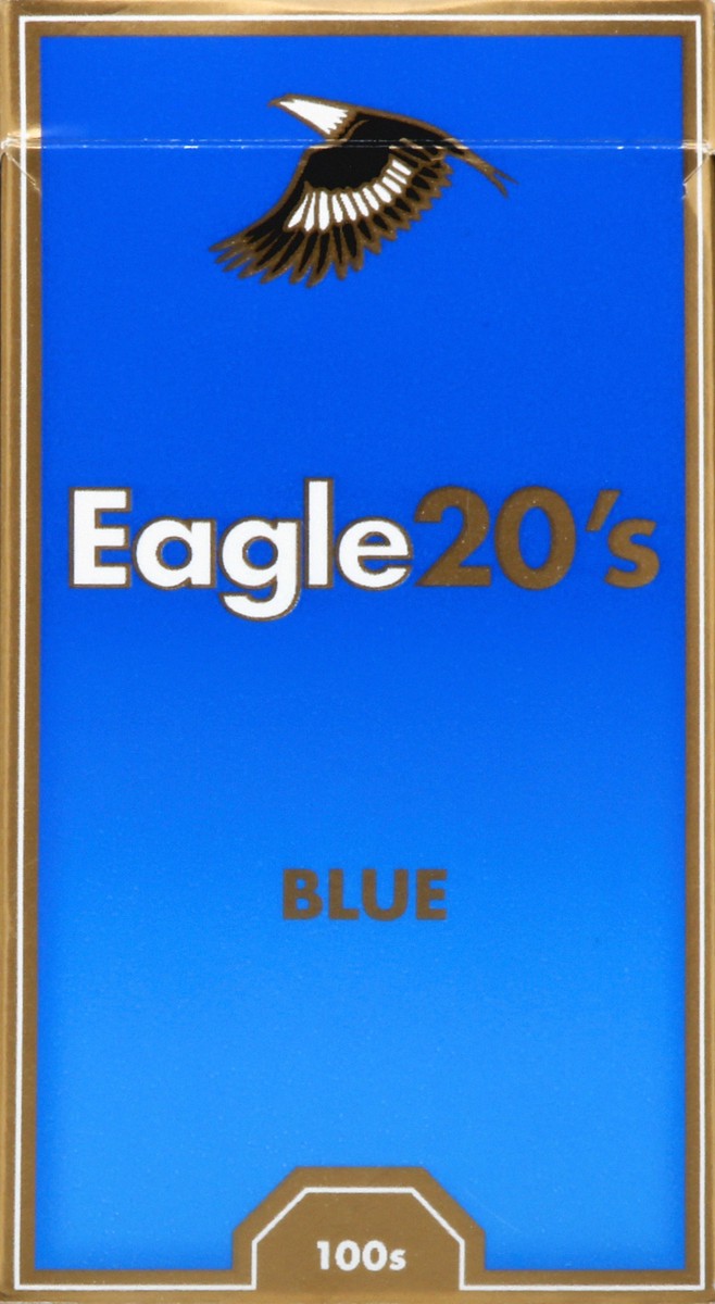 slide 8 of 8, Eagle Brand Cigarettes, Class A, Blue 100s, 