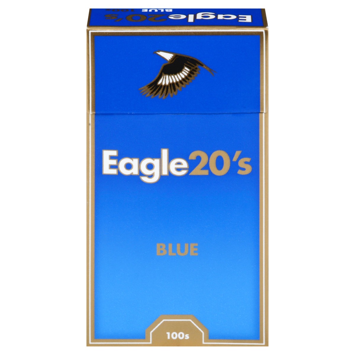 slide 1 of 8, Eagle Brand Cigarettes, Class A, Blue 100s, 