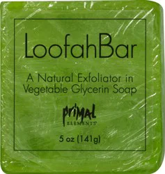 Primal Elements Juicy Kiwi Loofah Bar Soap