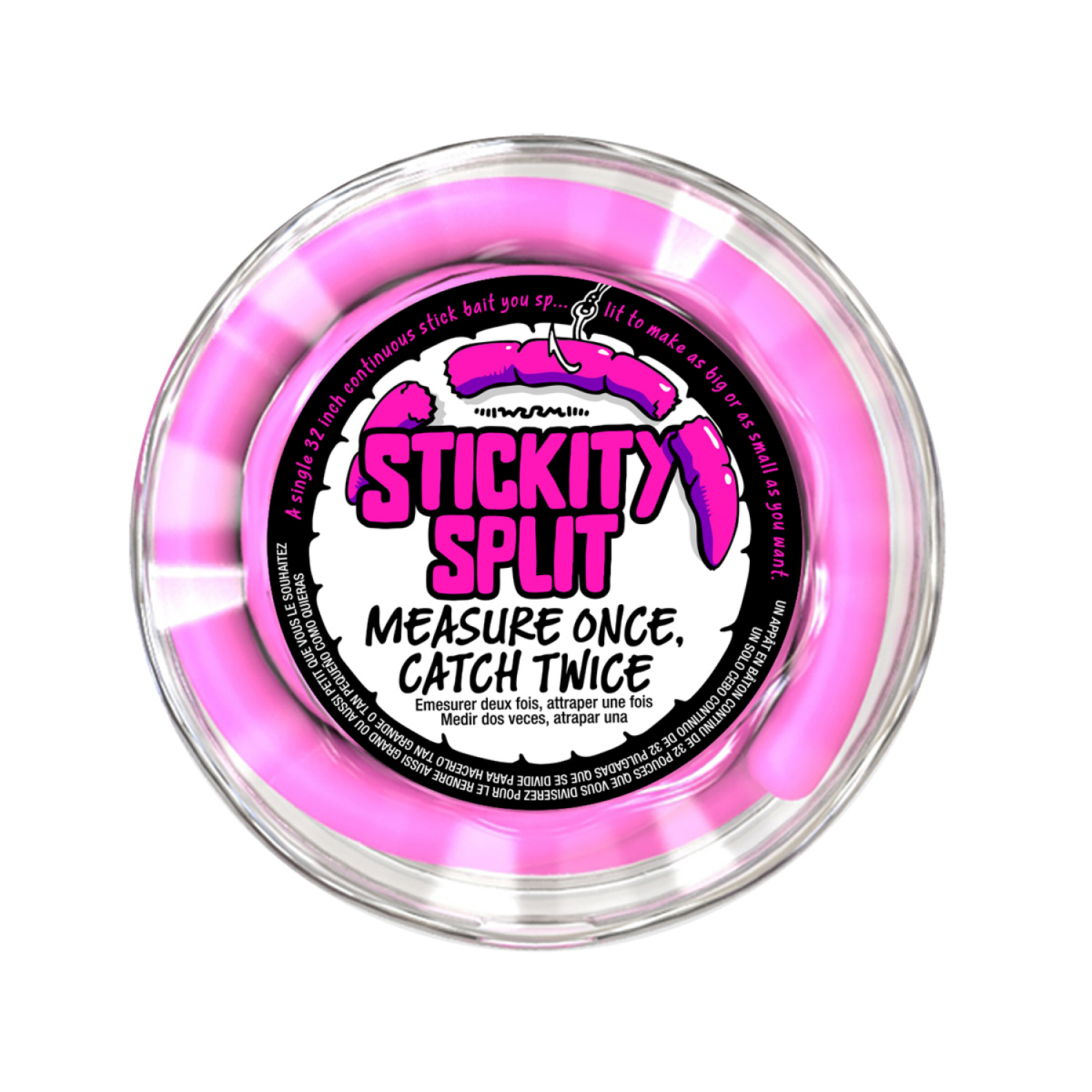 slide 1 of 1, Stickity Split - 32 In - Bubblegum, 1 ct