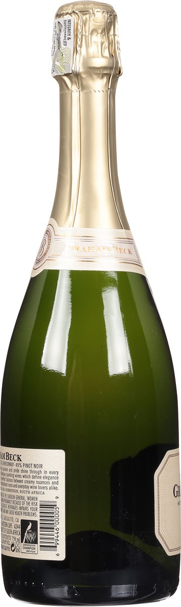 slide 9 of 9, Graham Beck Brut 750 ml, 750 ml