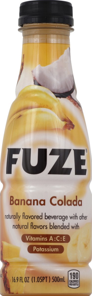 slide 2 of 4, Fuze Banana Colada Beverage - 16.9 oz, 16.9 oz