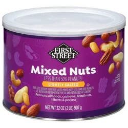 First Street Low Salt Mixed Nuts