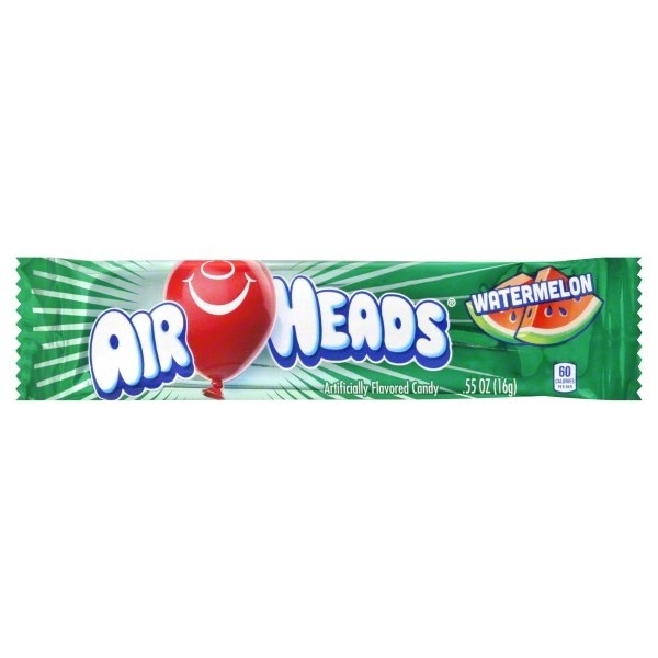 slide 1 of 1, Airheads Candy, Watermelon, 0.55 oz