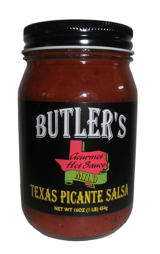 slide 1 of 1, Butler's Texas Picante Salsa Mild, 16 oz