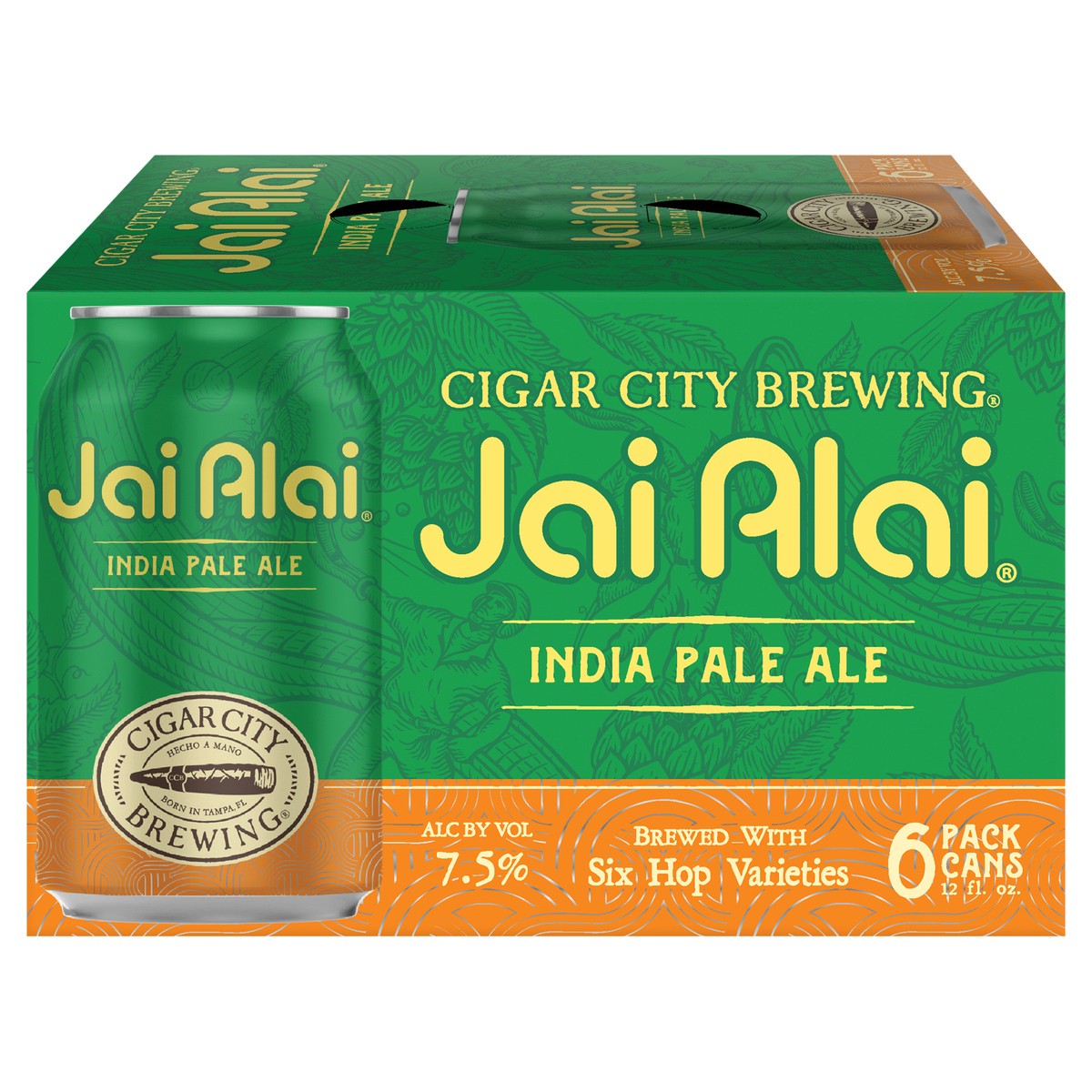 slide 1 of 7, Cigar City Brewing Jai Alai IPA 6pk, 6 ct